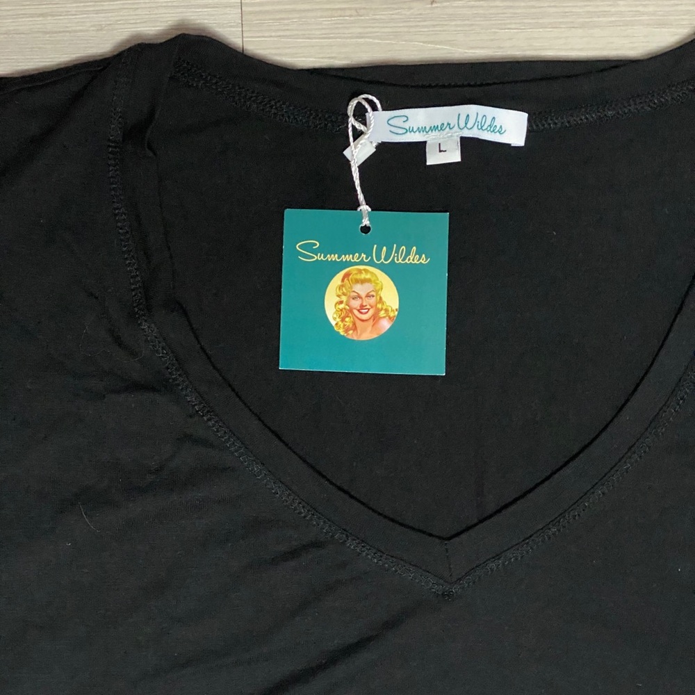 🖤 Summer Wildes Black Surfside Tee 🖤